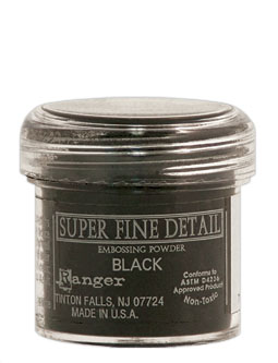 Ranger Super Fine Embossing Powder Black